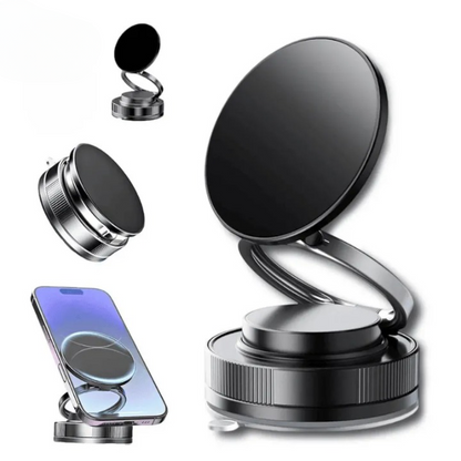 Foldable Magnetic Mobile Stand – Car & Desk Use